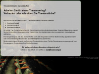 theaterverlag.at Webseite Vorschau