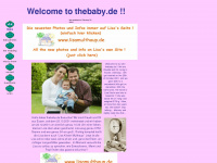 thebaby.de Webseite Vorschau