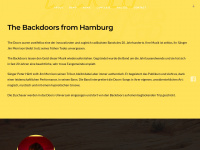 thebackdoors.de Webseite Vorschau