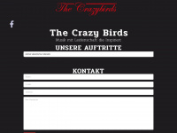 thecrazybirds.ch Webseite Vorschau