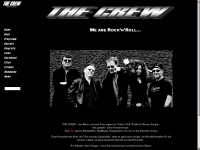 thecrew-band.de Webseite Vorschau