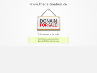 thedestination.de Webseite Vorschau