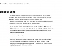 thee-am-see.de Webseite Vorschau
