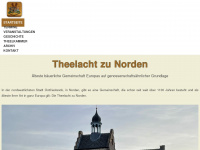 theelacht.de Webseite Vorschau