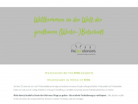 thefiveelements.at Webseite Vorschau