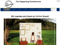 thehappening.de Webseite Vorschau