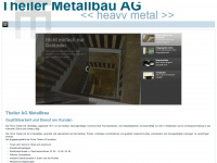 theilermetallbau.ch Webseite Vorschau