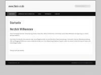theis-cr.de Webseite Vorschau