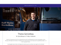 theiss-geruestbau.de Webseite Vorschau