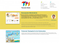 thematicmedia.de Webseite Vorschau