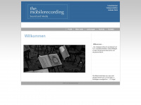 themobilerecording.at Webseite Vorschau
