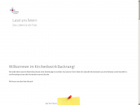 evangelischer-kirchenbezirk-backnang.de Webseite Vorschau