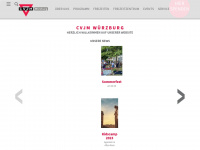 cvjm-wuerzburg.de Webseite Vorschau