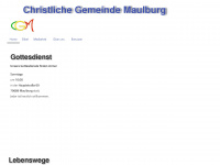 cg-maulburg.de Webseite Vorschau