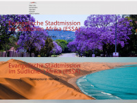 stadtmission.org.za Webseite Vorschau