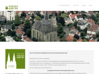 wiesenkirche.de Webseite Vorschau