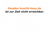 theodor-huerth-haus.de Webseite Vorschau