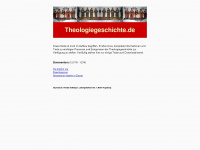 theologiegeschichte.de Webseite Vorschau