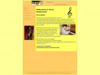 theos-musikschule.de Webseite Vorschau