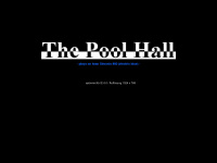 thepoolhall.de Webseite Vorschau