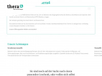 thera4.de Webseite Vorschau