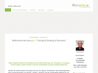 therapeia.de Webseite Vorschau