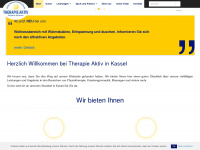 therapie-aktiv-kassel.de Webseite Vorschau