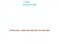 therapie-fuer-pferde.ch Webseite Vorschau