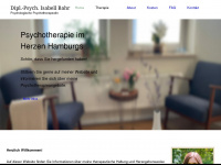 therapie-hh.de Webseite Vorschau