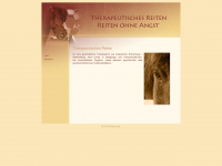 therapie-reiten.ch Webseite Vorschau