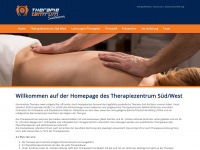 therapie-suedwest.at Webseite Vorschau