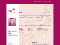 therapie-tenge.de Webseite Vorschau