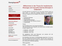 therapiepunkt.ch Webseite Vorschau