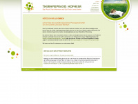 therapiepraxis-hofheim.de Webseite Vorschau