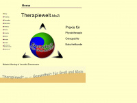 therapiewelt-mozi.de Webseite Vorschau
