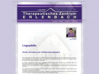 therapiezentrum-erlenbach.de Webseite Vorschau