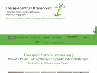 therapiezentrum-kranenburg.de Webseite Vorschau