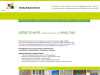 therapiezentrum-mitte.de Webseite Vorschau