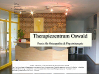 therapiezentrum-oswald.de Webseite Vorschau