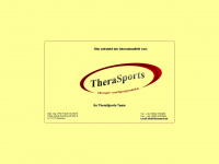 therasports.de Webseite Vorschau