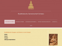 theravada.ch Webseite Vorschau