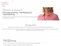 theresia-koch.ch Webseite Vorschau