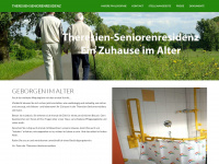 theresien-seniorenresidenz.de Webseite Vorschau