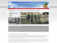 theresienstadt-zeitreise.de Webseite Vorschau