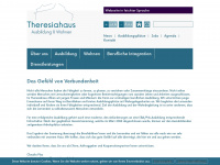 theresiahaus.ch Webseite Vorschau