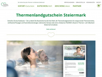 thermenlandgutschein.at Webseite Vorschau