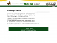 thermospan.at Webseite Vorschau