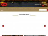 thespiceshop.de Webseite Vorschau