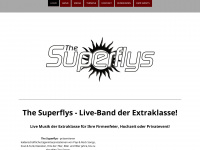 thesuperflys.de Webseite Vorschau