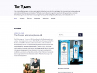 thetonics.ch Webseite Vorschau